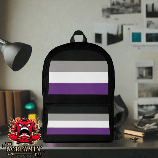 Asexual Demisexual Pride Backpack