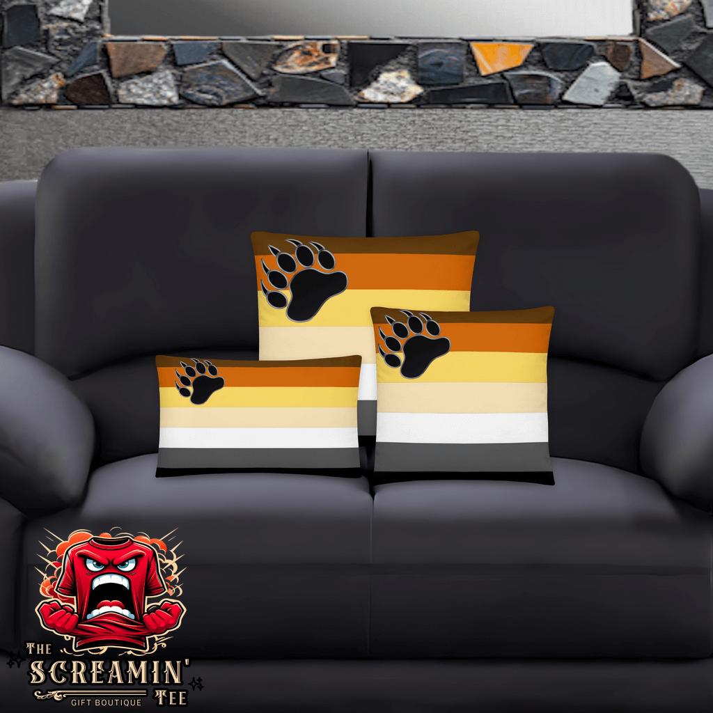 Bear Brotherhood Pride Pillow
