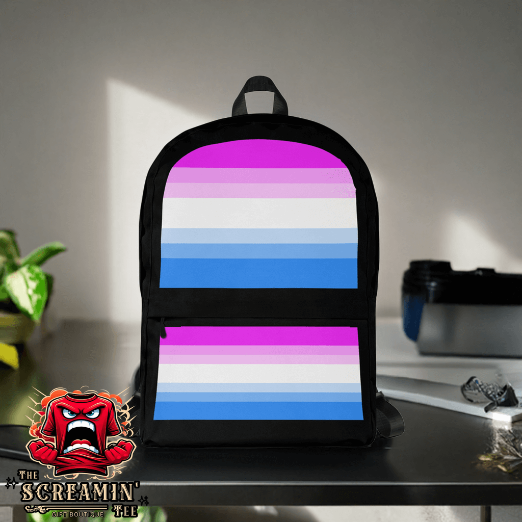 Bi-Curious Pride Backpack