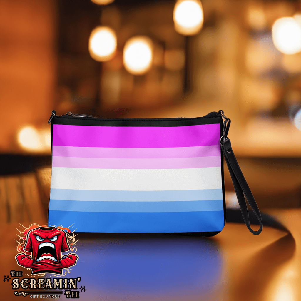 Bi-Curious Pride Crossbody Bag