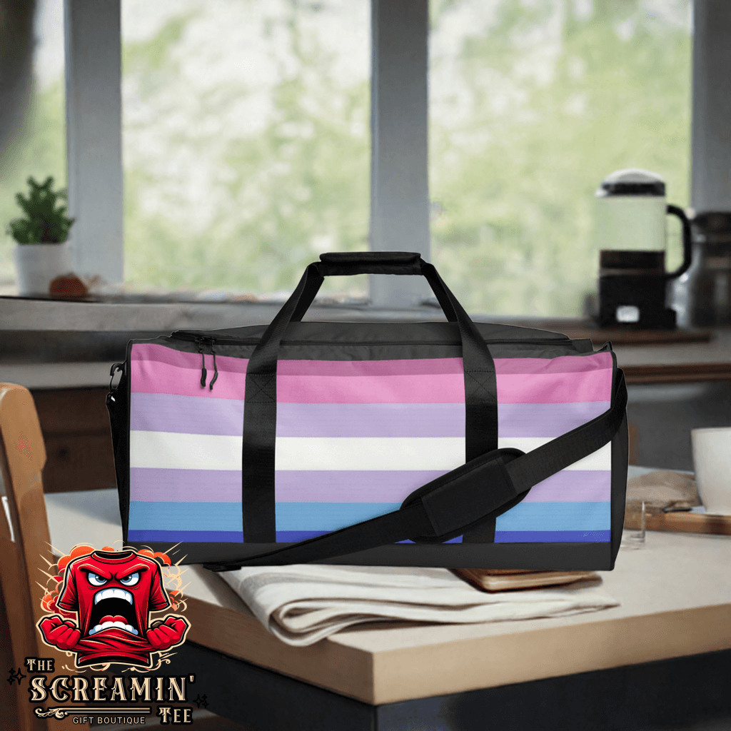 Bigender Pride Duffle Bag
