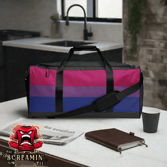 Bisexual Pride Duffle Bag