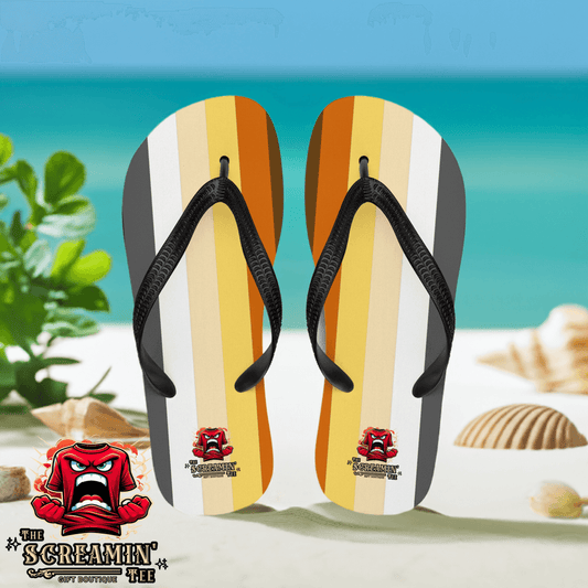 Bear Brotherhood Pride Flip Flops