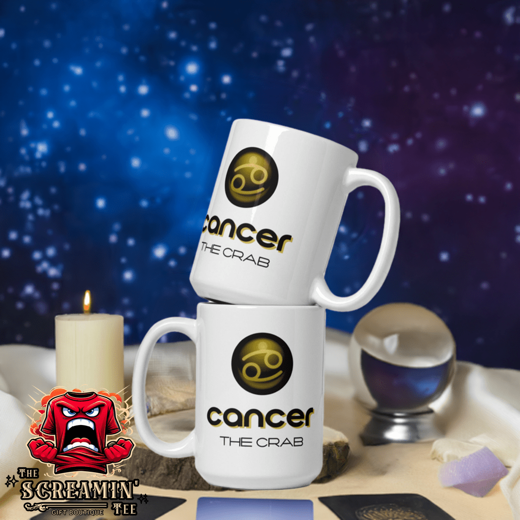 CABOCHON ZODIAC MUG - CANCER