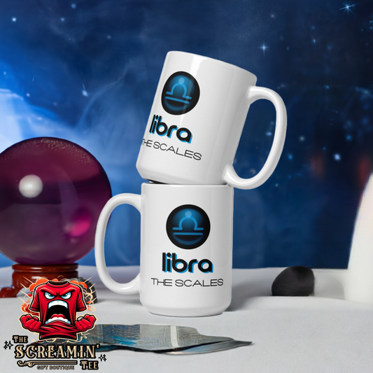 CABOCHON ZODIAC MUG - LIBRA