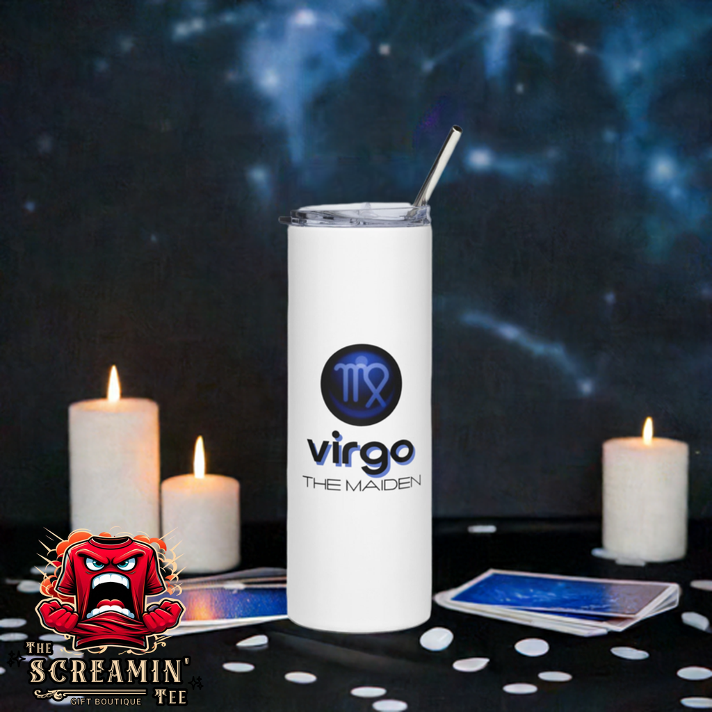 CABOCHON ZODIAC TUMBLER - VIRGO - The Screamin' Tee