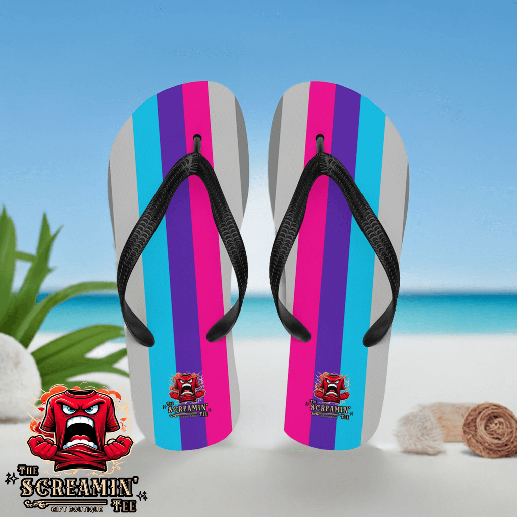 Demiandrogyne Pride Flip Flops