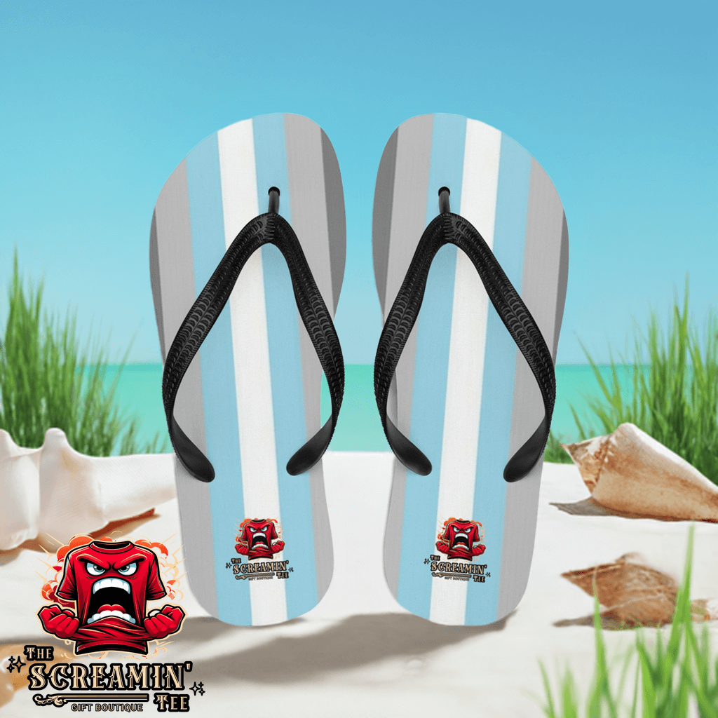 Demigender Demiboys Pride Flip Flops