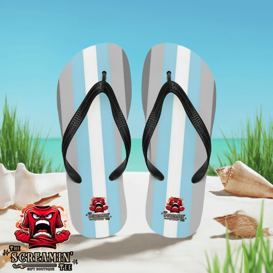 Demigender Demiboys Pride Flip Flops