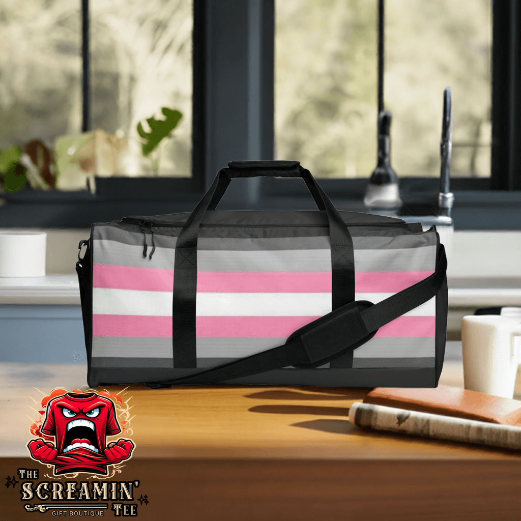 Demigender Demigirls Pride Duffle Bag
