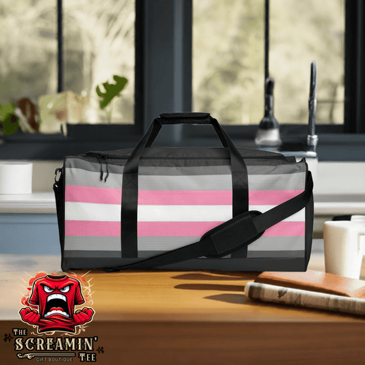 Demigender Demigirls Pride Duffle Bag