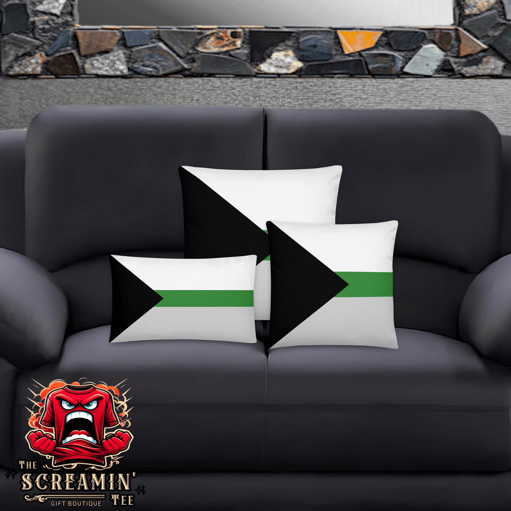 Demiromantic Pride Pillow