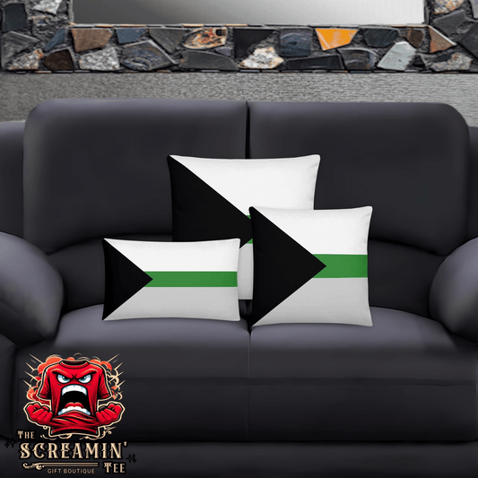 Demiromantic Pride Pillow