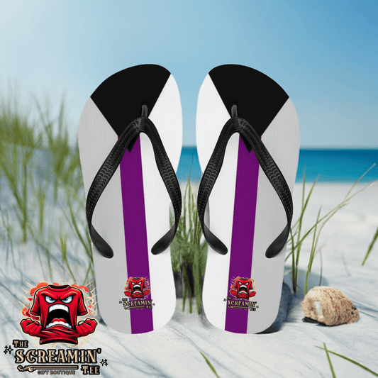 Demisexual Pride Flip Flops