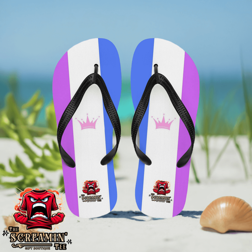 Drag Pride Flip Flops