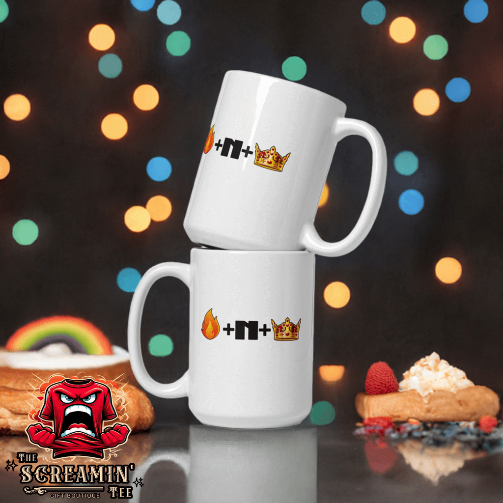 FLAME-N-QUEEN MUG - The Screamin' Tee