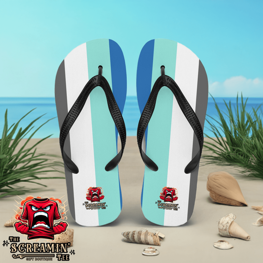 Freysexual Pride Flip Flops