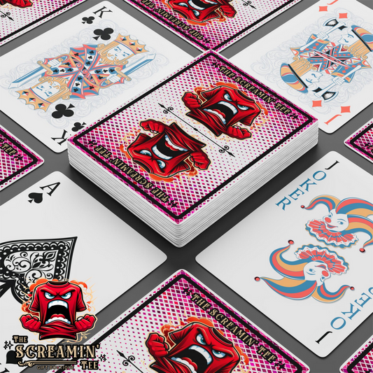 THE COLLECTORS EDITION PLAYING CARDS - GARNET LOGO