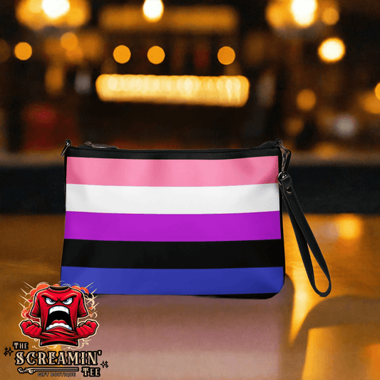 Genderfluid Genderflexible Pride Crossbody Bag