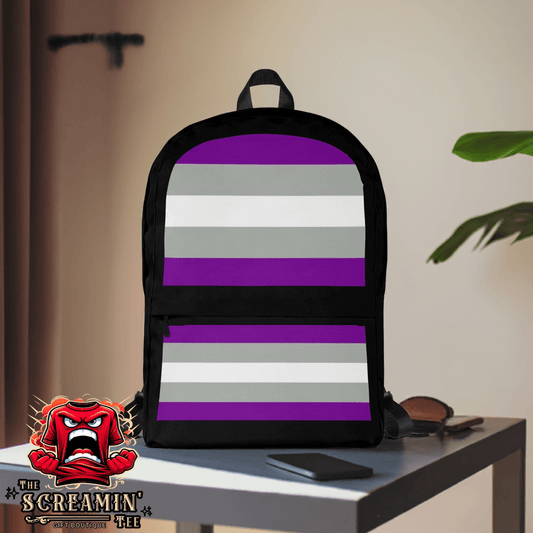 Graysexual Pride Backpack