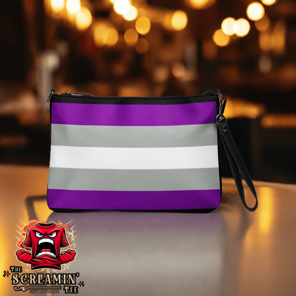 Graysexual Pride Crossbody Bag