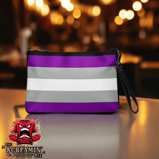 Graysexual Pride Crossbody Bag