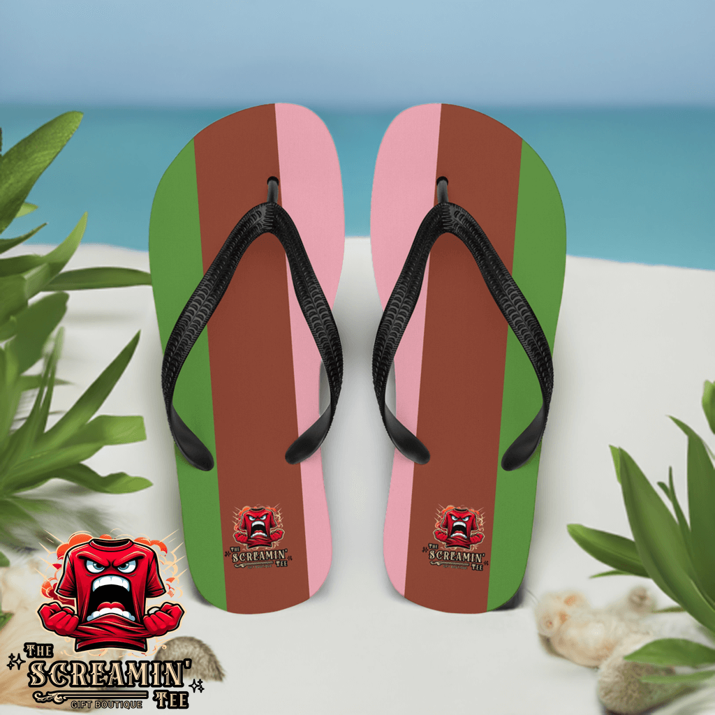 Gynosexual Pride Flip Flops