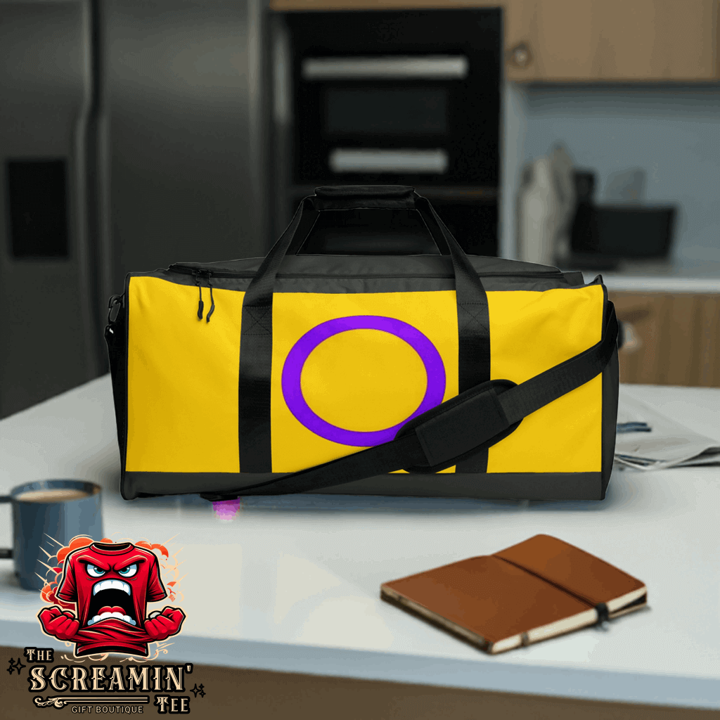 INTERSEX PRIDE DUFFLE BAG