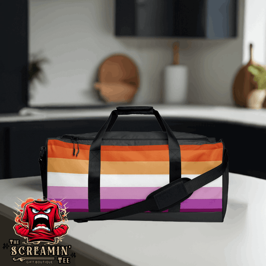 LESBIAN PRIDE DUFFLE BAG
