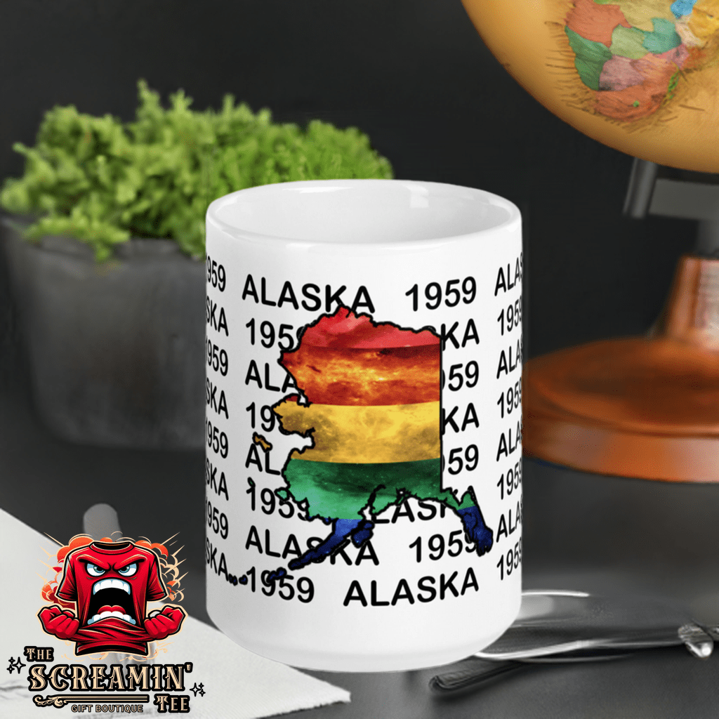 LGBTQ STATES MUG - ALASKA - The Screamin' Tee