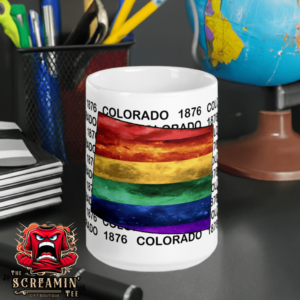 LGBTQ STATES MUG - COLORADO - The Screamin' Tee