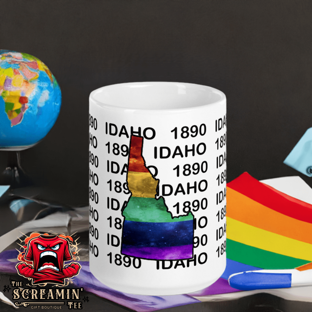 LGBTQ STATES MUG - IDAHO - The Screamin' Tee