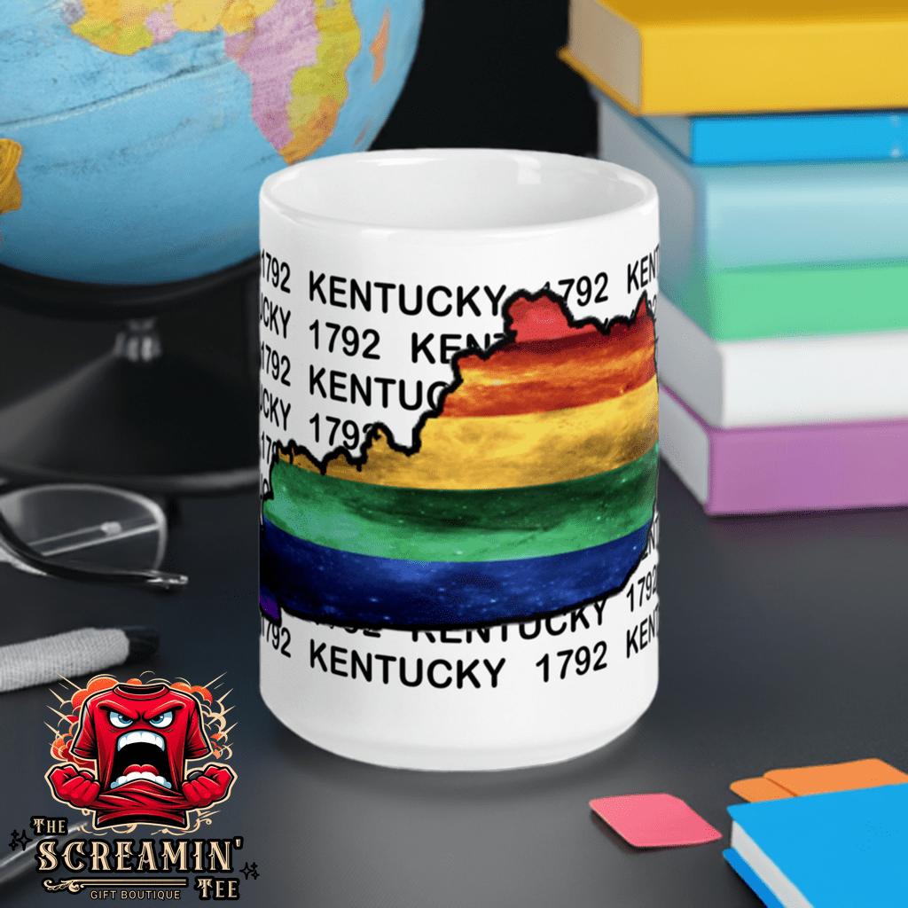 LGBTQ STATES MUG - KENTUCKY - The Screamin' Tee