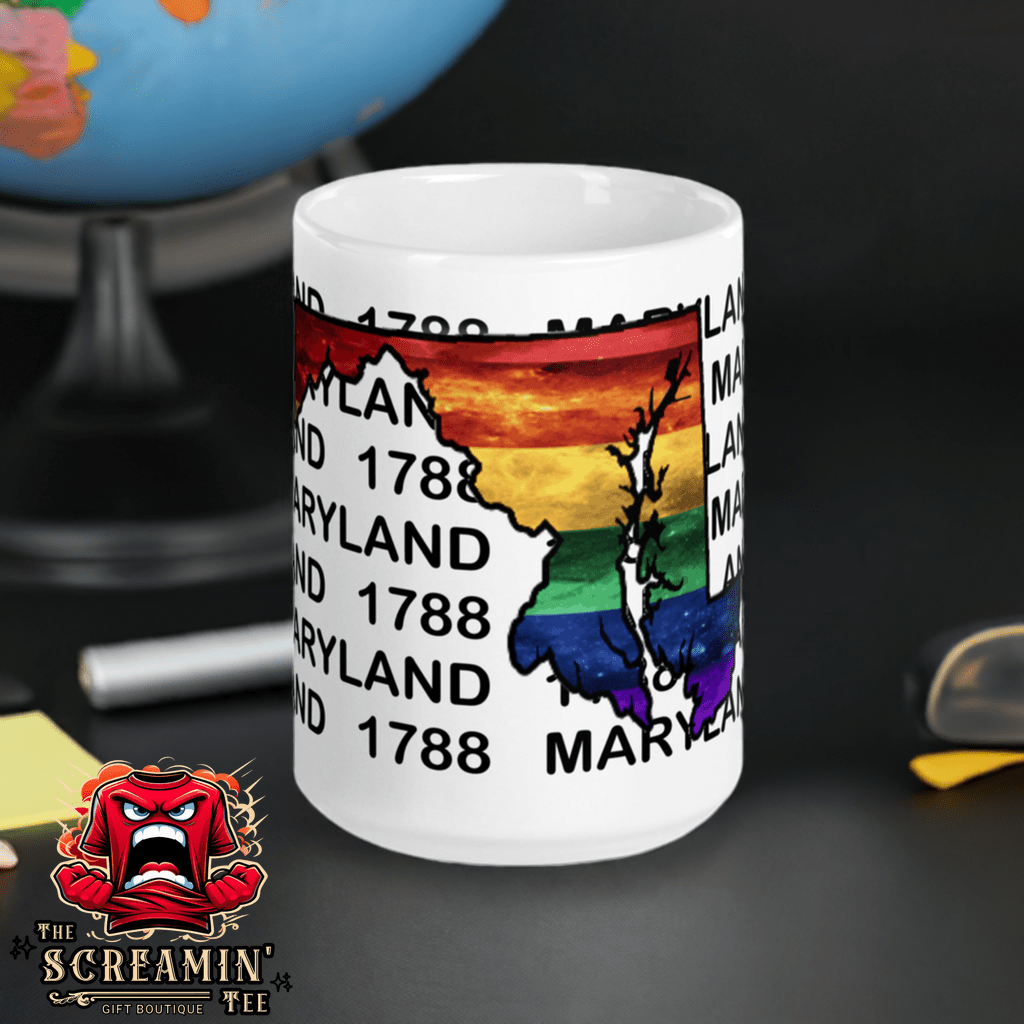 LGBTQ STATES MUG - MARYLAND - The Screamin' Tee