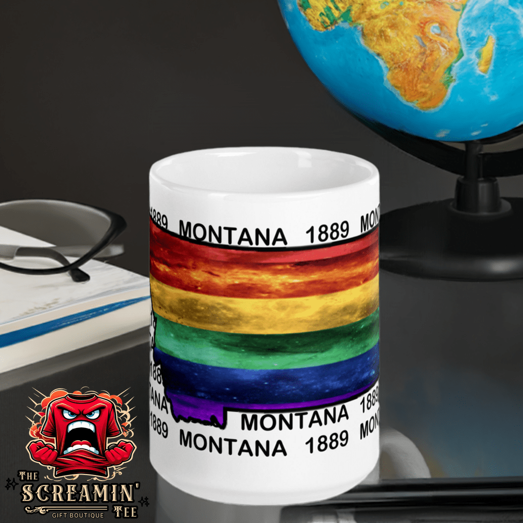 LGBTQ STATES MUG - MONTANA - The Screamin' Tee