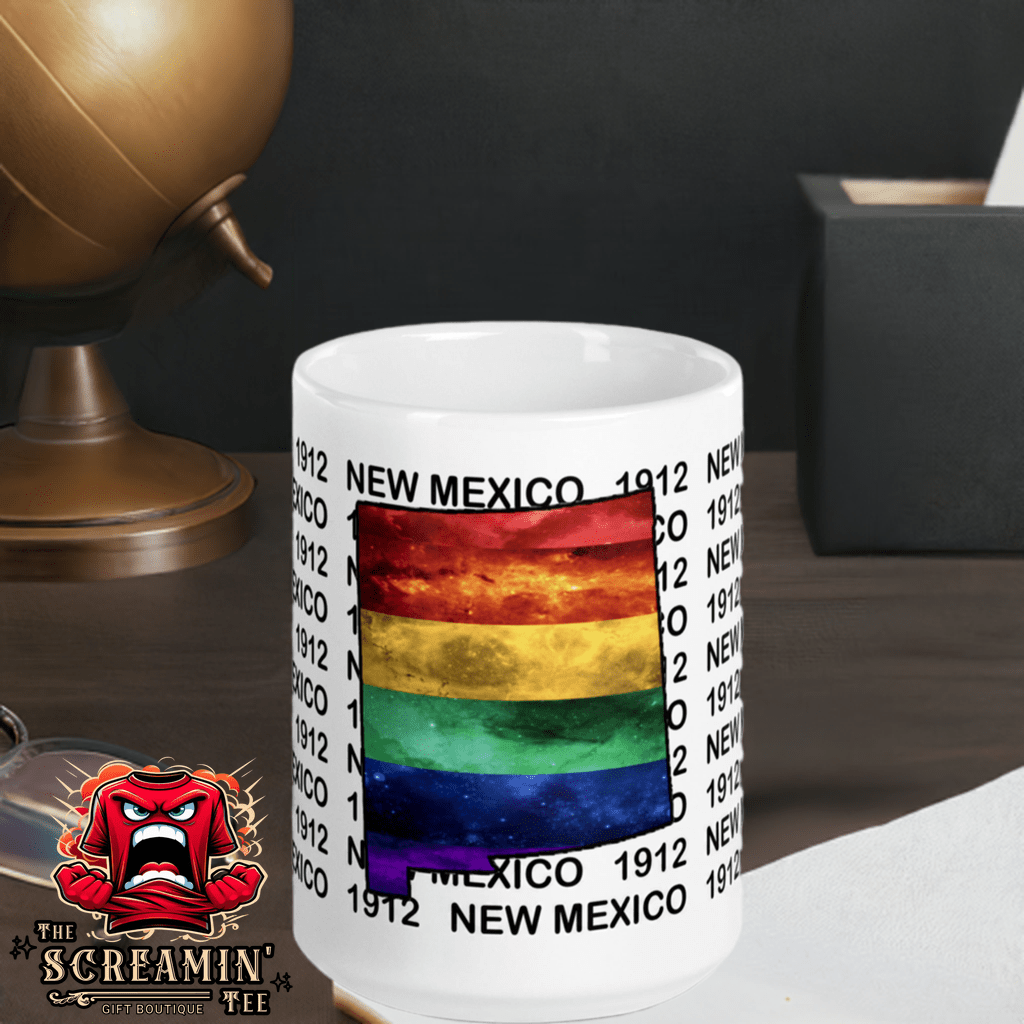 LGBTQ STATES MUG - NEW MEXICO - The Screamin' Tee