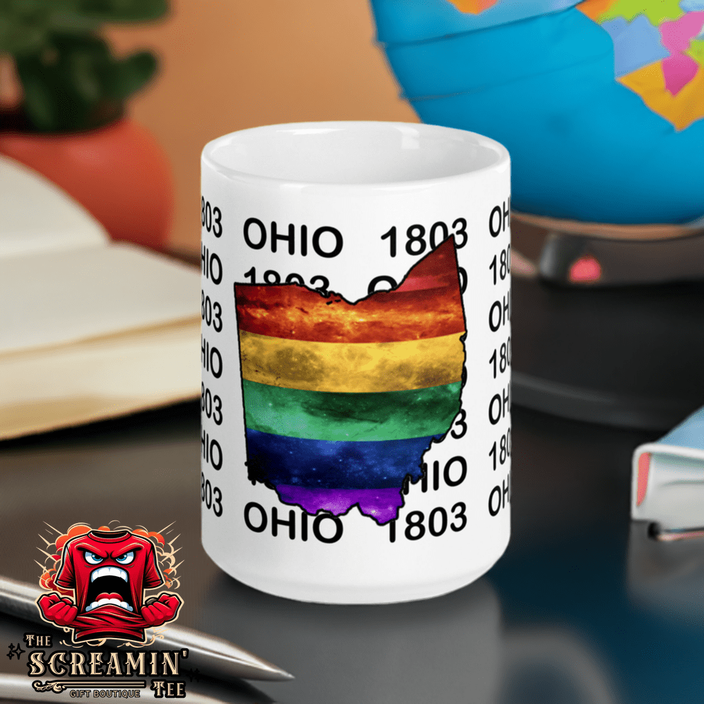 LGBTQ STATES MUG - OHIO - The Screamin' Tee