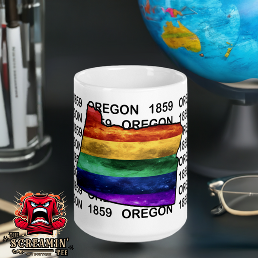 LGBTQ STATES MUG - OREGON