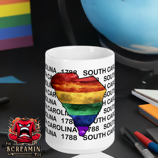 LGBTQ STATES MUG - SOUTH CAROLINA