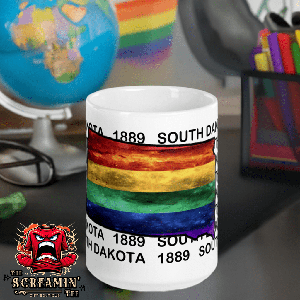 LGBTQ STATES MUG - SOUTH DAKOTA