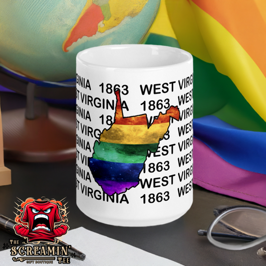 LGBTQ STATES MUG - WEST VIRGINIA