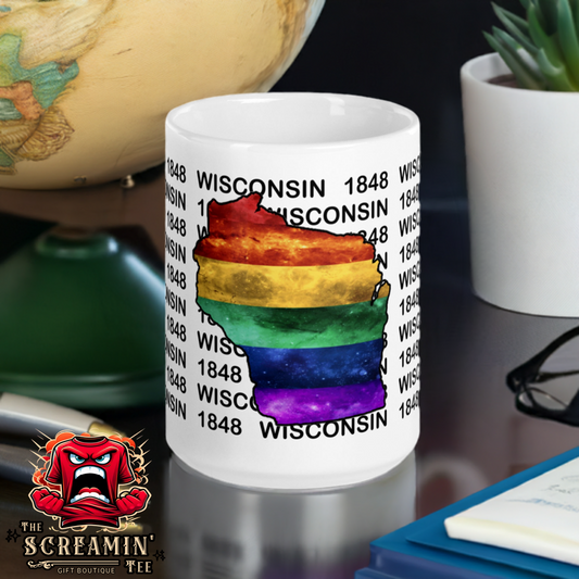 LGBTQ STATES MUG - WISCONSIN