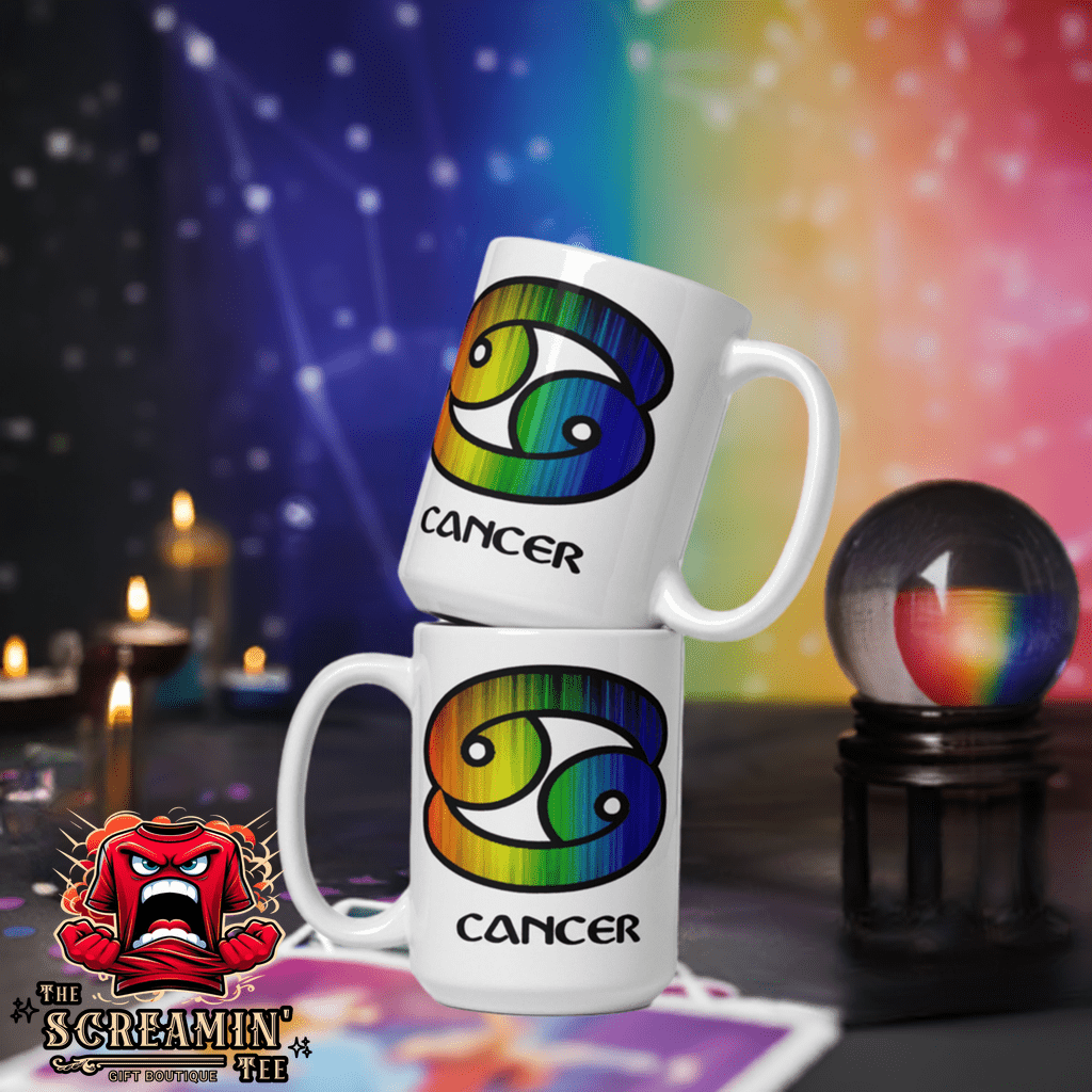 LGBTQ ZODIAC MUG - CANCER - The Screamin' Tee