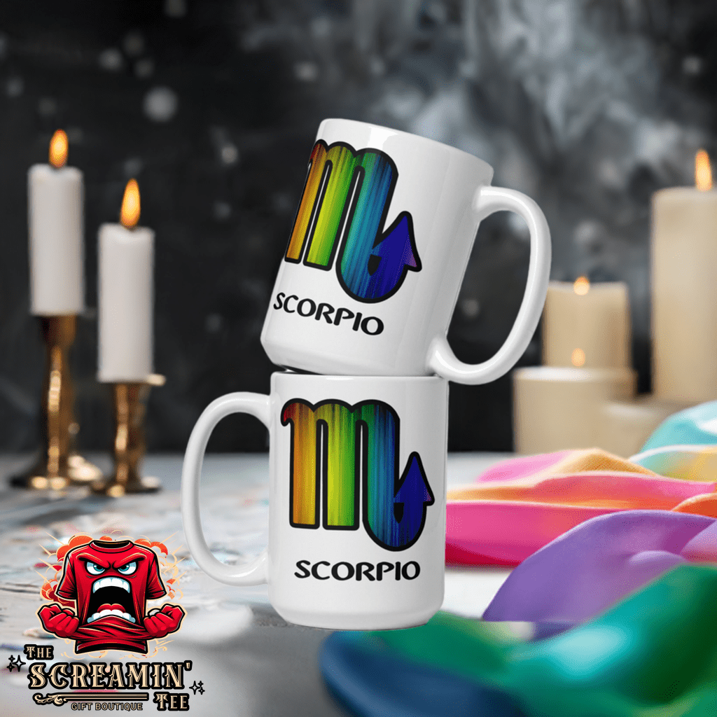 LGBTQ ZODIAC MUG - SCORPIO - The Screamin' Tee