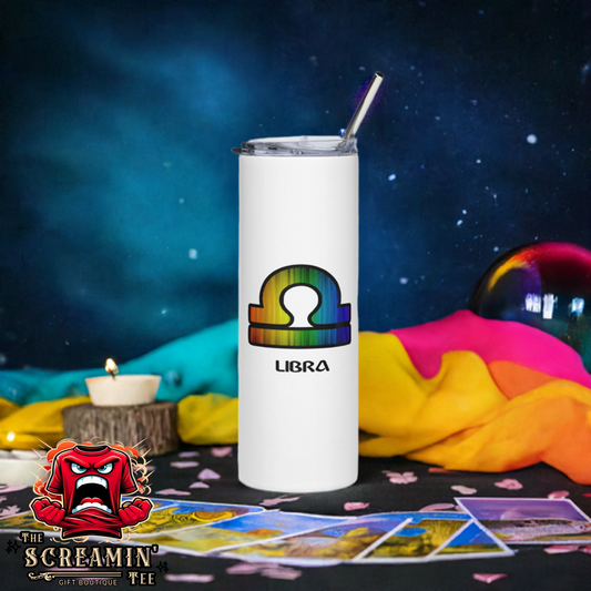 LGBTQ ZODIAC TUMBLER - LIBRA - The Screamin' Tee