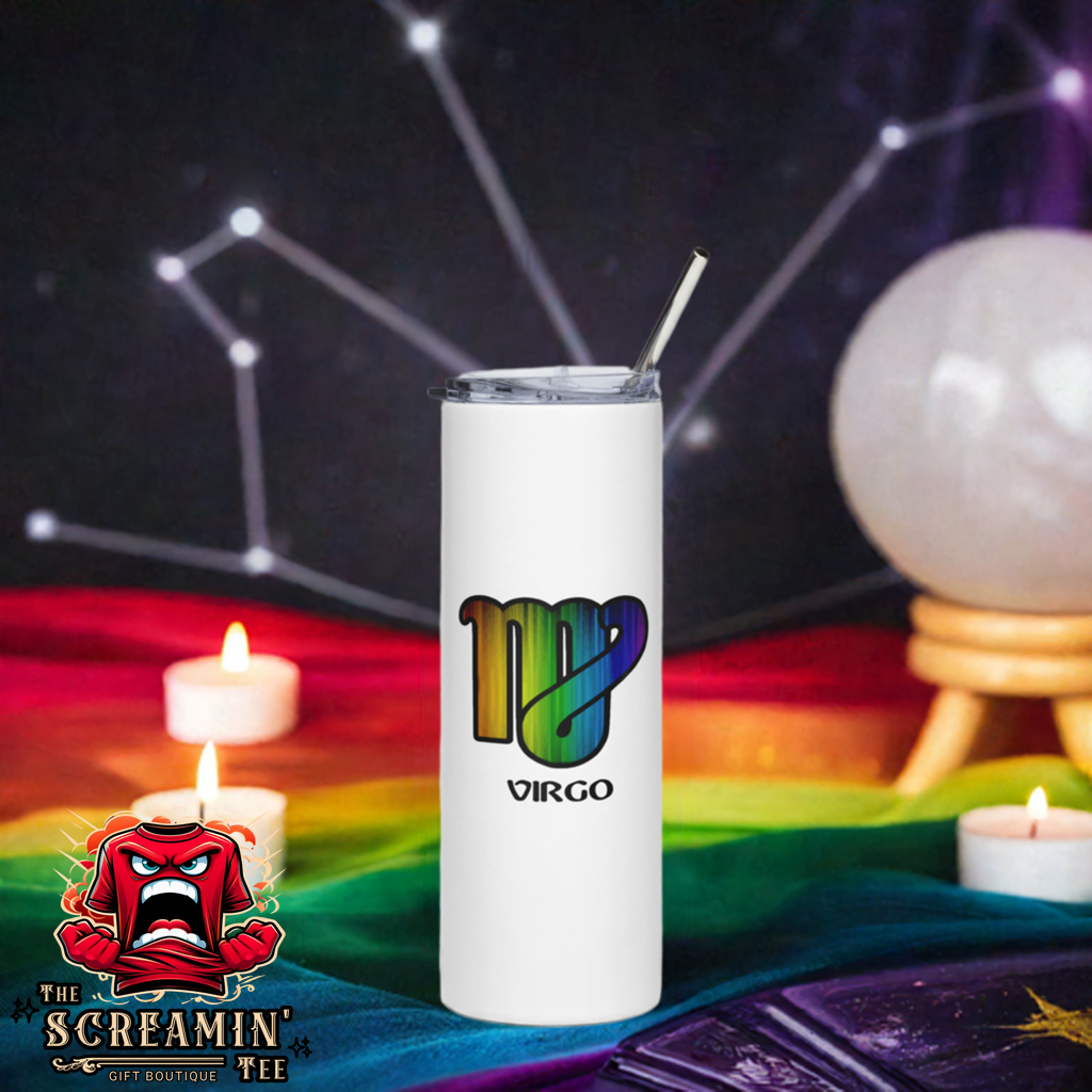 LGBTQ ZODIAC TUMBLER - VIRGO - The Screamin' Tee