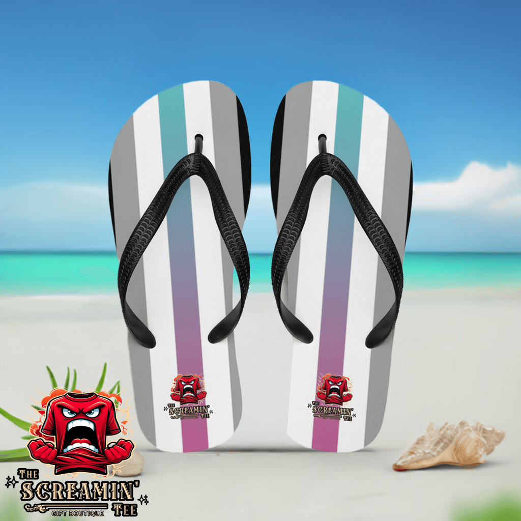 Libragender Pride Flip Flops