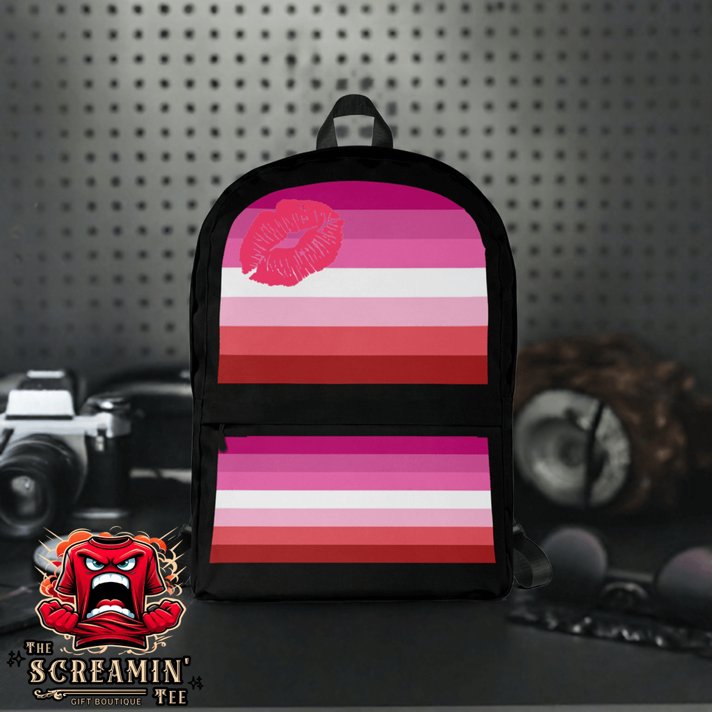 Lipstick Lesbian Pride Backpack