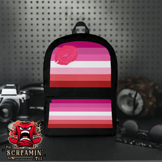 Lipstick Lesbian Pride Backpack
