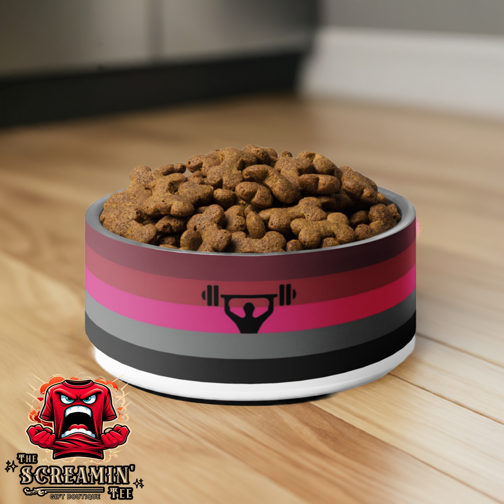 MUSCLE FETISH PET BOWL - 32OZ - The Screamin' Tee